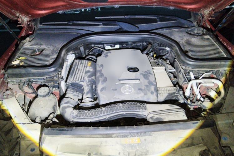 Used Mercedes-Benz GLC Coupe 2018 GLC 260 4MATIC Coupe SUV Engine Bay