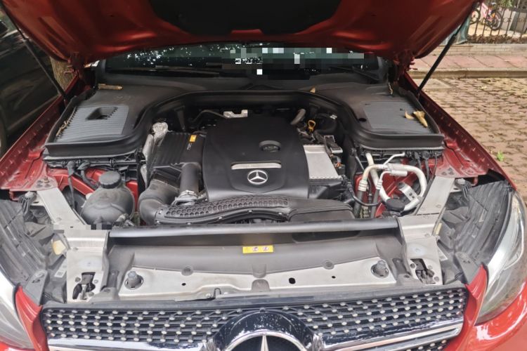 Used Mercedes-Benz GLC Coupe 2018 GLC 260 4MATIC Coupe SUV Engine Bay