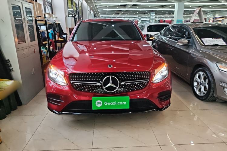 Used Mercedes-Benz GLC Coupe 2018 GLC 260 4MATIC Coupe SUV Exterior 1