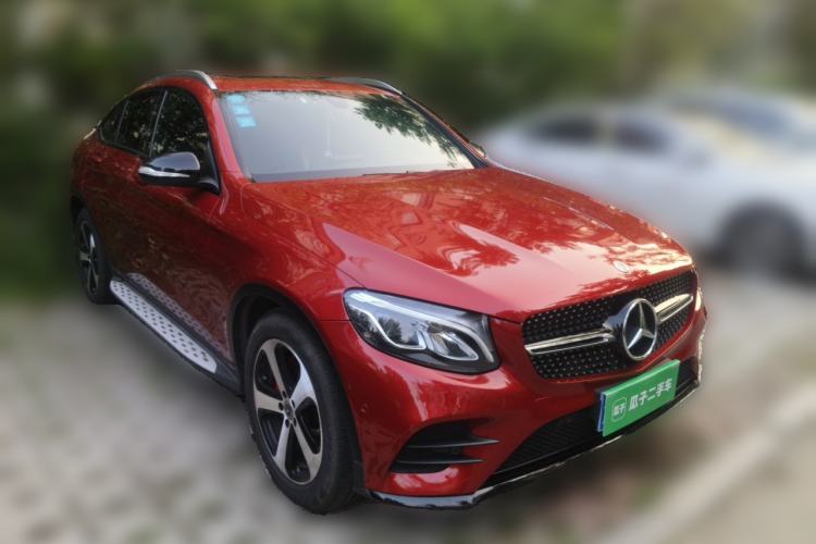 Used Mercedes-Benz GLC Coupe 2018 GLC 200 4MATIC Coupe SUV Front Right 45 Deg
