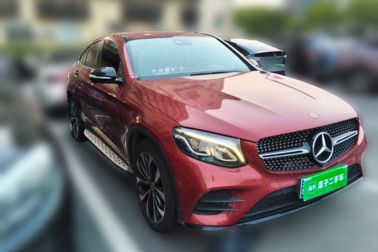 Used Mercedes-Benz GLC Coupe 2018 GLC 260 4MATIC Coupe SUV Front Right 45 Deg