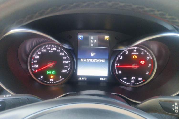 Used Mercedes-Benz GLC Coupe 2018 GLC 200 4MATIC Coupe SUV Instrument Cluster