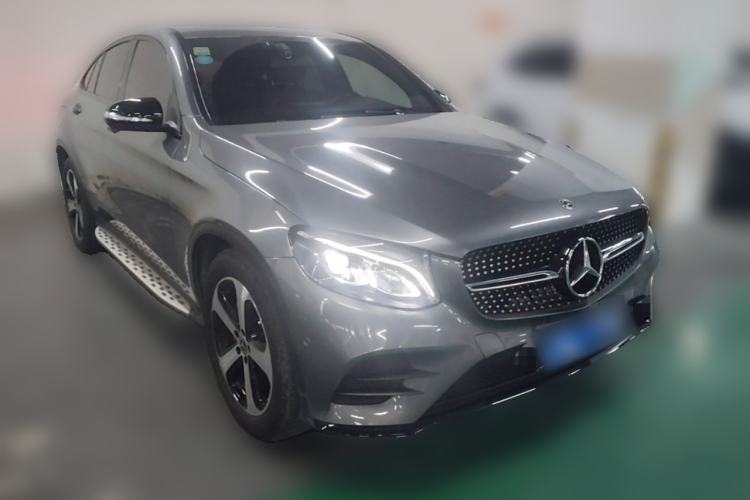 Used Mercedes-Benz GLC Coupe 2018 GLC 200 4MATIC Coupe SUV Front Right 45 Deg