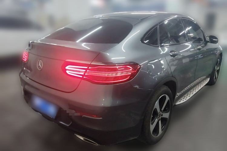 Used Mercedes-Benz GLC Coupe 2018 GLC 200 4MATIC Coupe SUV Rear Right 45 Deg
