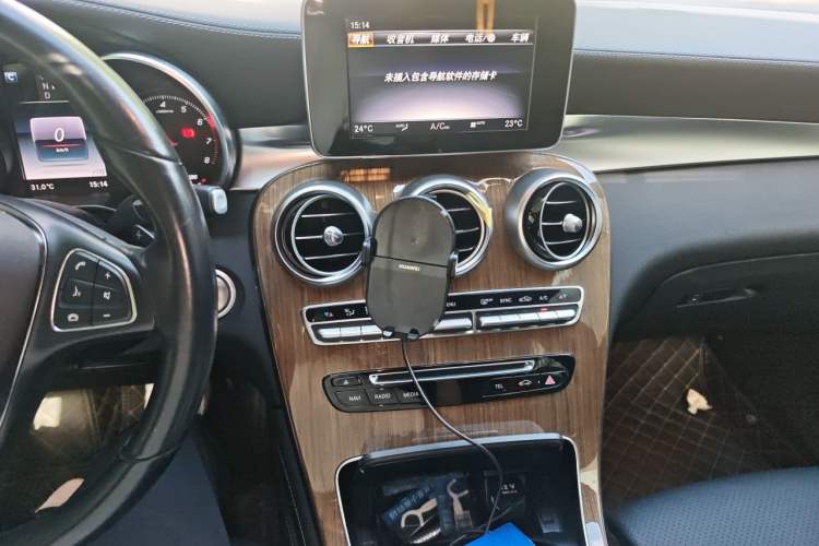 Used Mercedes-Benz GLC Coupe 2018 GLC 260 4MATIC Coupe SUV Audio And AC Panel