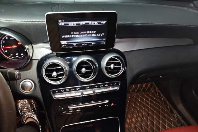 Used Mercedes-Benz GLC Coupe 2018 GLC 200 4MATIC Coupe SUV Audio And AC Panel