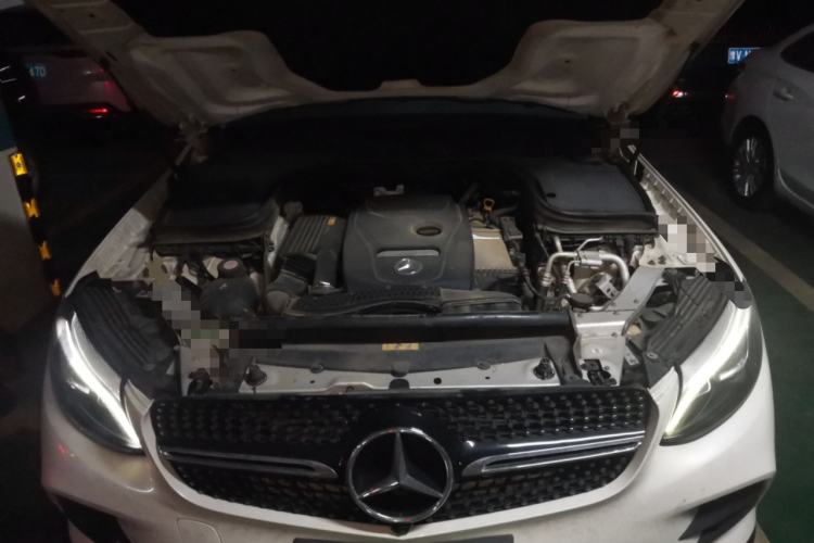 Used Mercedes-Benz GLC Coupe 2018 GLC 260 4MATIC Coupe SUV Engine Bay