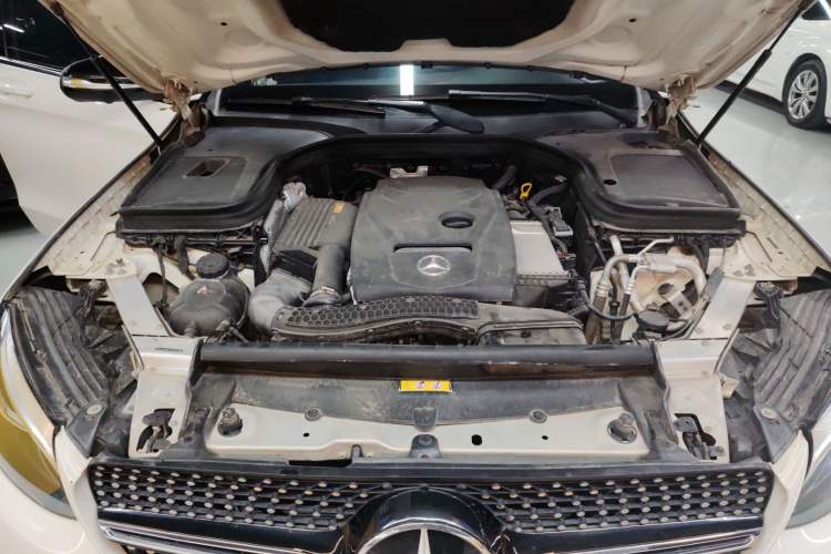 Used Mercedes-Benz GLC Coupe 2018 GLC 260 4MATIC Coupe SUV Engine Bay