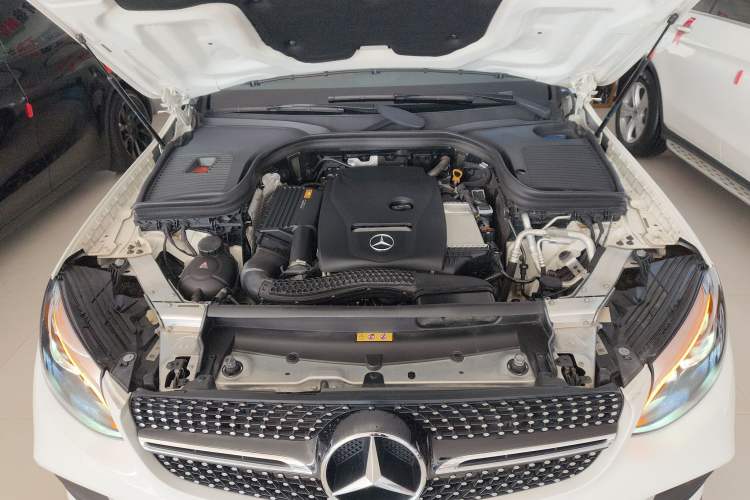 Used Mercedes-Benz GLC Coupe 2018 GLC 200 4MATIC Coupe SUV Engine Bay