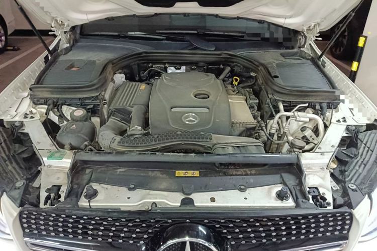 Used Mercedes-Benz GLC Coupe 2018 GLC 260 4MATIC Coupe SUV Engine Bay
