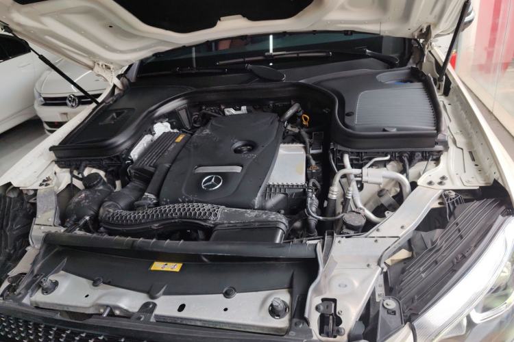 Used Mercedes-Benz GLC Coupe 2018 GLC 260 4MATIC Coupe SUV Engine Bay