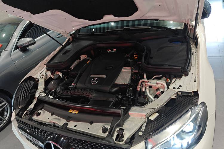 Used Mercedes-Benz GLC Coupe 2018 GLC 260 4MATIC Coupe SUV Engine Bay