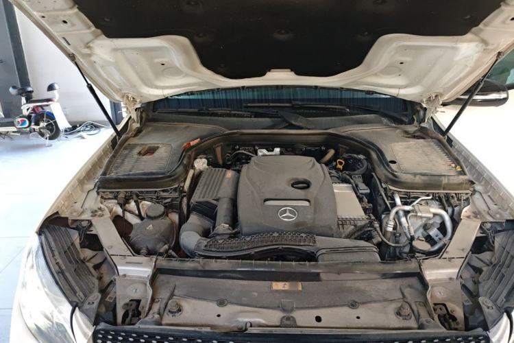 Used Mercedes-Benz GLC Coupe 2018 GLC 200 4MATIC Coupe SUV Engine Bay