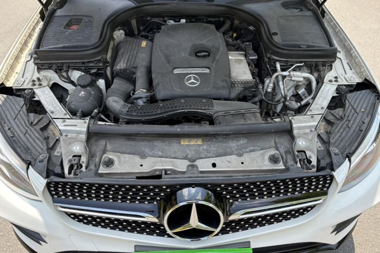 Used Mercedes-Benz GLC Coupe 2018 GLC 200 4MATIC Coupe SUV Engine Bay