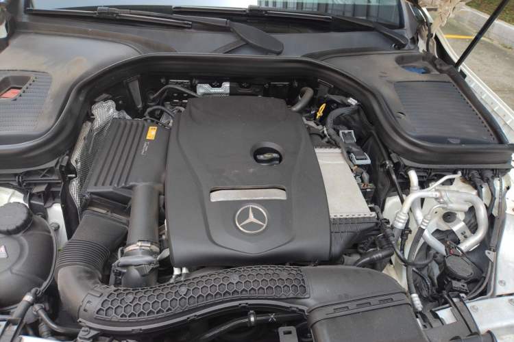 Used Mercedes-Benz GLC Coupe 2018 GLC 260 4MATIC Coupe SUV Engine Bay