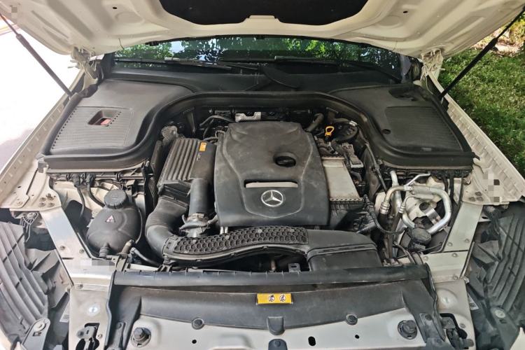 Used Mercedes-Benz GLC Coupe 2018 GLC 260 4MATIC Coupe SUV Engine Bay