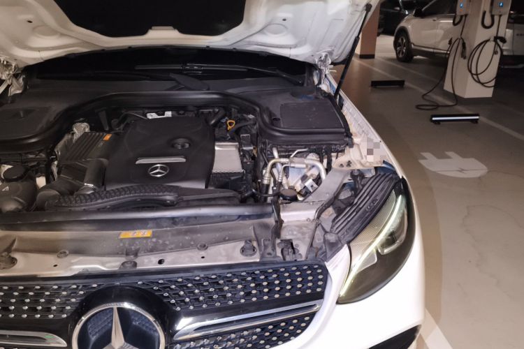 Used Mercedes-Benz GLC Coupe 2018 GLC 260 4MATIC Coupe SUV Engine Bay Left