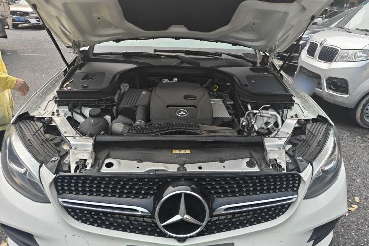 Used Mercedes-Benz GLC Coupe 2018 GLC 260 4MATIC Coupe SUV Engine Bay