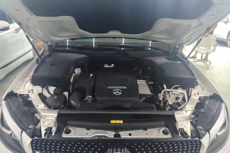 Used Mercedes-Benz GLC Coupe 2018 GLC 260 4MATIC Coupe SUV Engine Bay