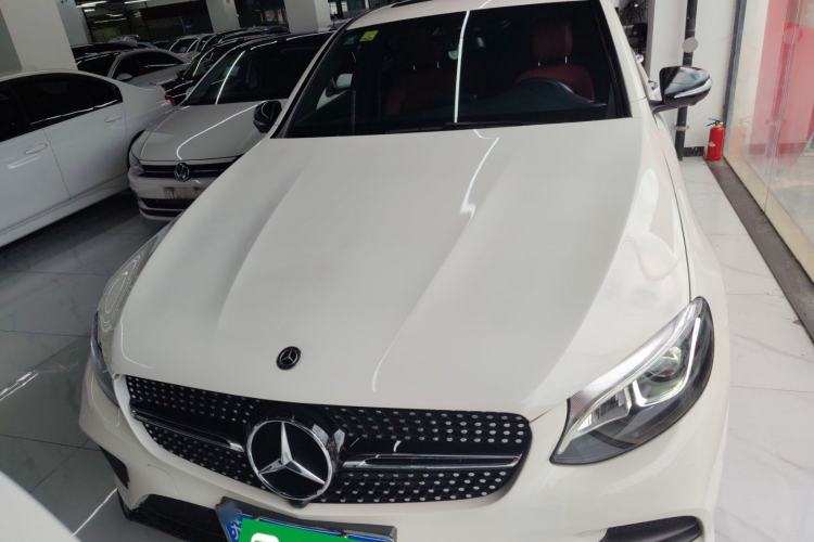 Used Mercedes-Benz GLC Coupe 2018 GLC 260 4MATIC Coupe SUV Exterior 1
