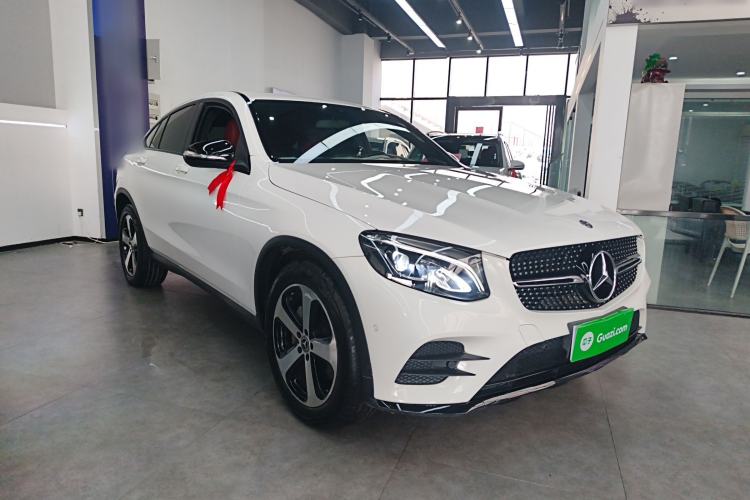 Used Mercedes-Benz GLC Coupe 2018 GLC 200 4MATIC Coupe SUV Exterior 1