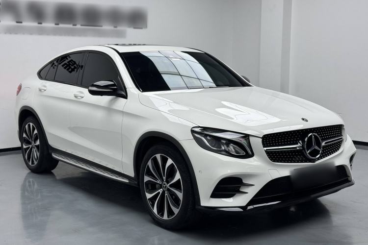 Used Mercedes-Benz GLC Coupe 2018 GLC 260 4MATIC Coupe SUV Exterior 2
