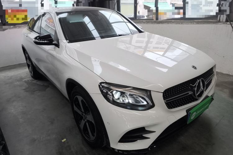 Used Mercedes-Benz GLC Coupe 2018 GLC 200 4MATIC Coupe SUV Front Right 45 Deg