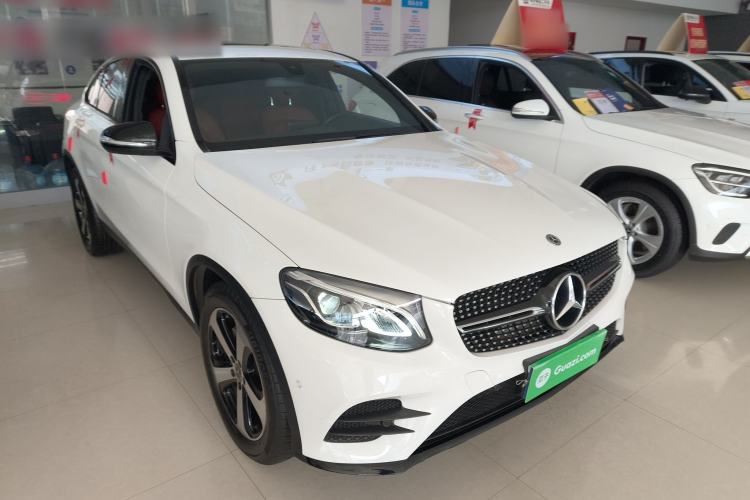 Used Mercedes-Benz GLC Coupe 2018 GLC 200 4MATIC Coupe SUV Front Right 45 Deg
