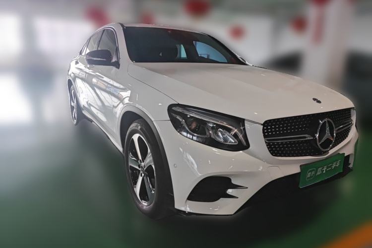 Used Mercedes-Benz GLC Coupe 2018 GLC 200 4MATIC Coupe SUV Front Right 45 Deg