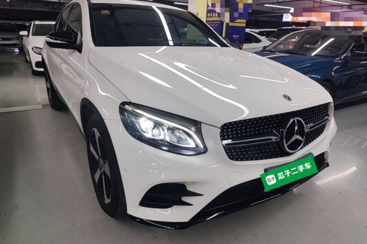 Used Mercedes-Benz GLC Coupe 2018 GLC 200 4MATIC Coupe SUV Front Right 45 Deg