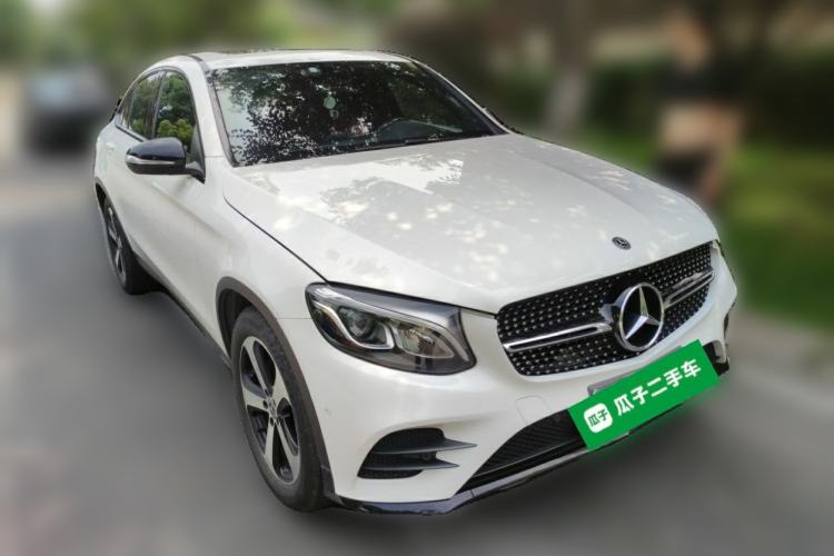 Used Mercedes-Benz GLC Coupe 2018 GLC 200 4MATIC Coupe SUV Front Right 45 Deg