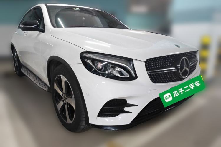 Used Mercedes-Benz GLC Coupe 2018 GLC 200 4MATIC Coupe SUV Front Right 45 Deg