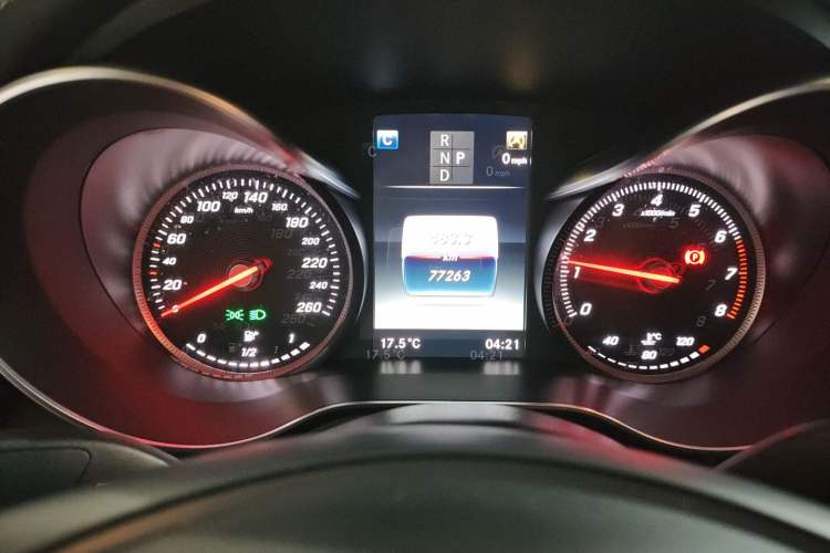 Used Mercedes-Benz GLC Coupe 2018 GLC 200 4MATIC Coupe SUV Instrument Cluster