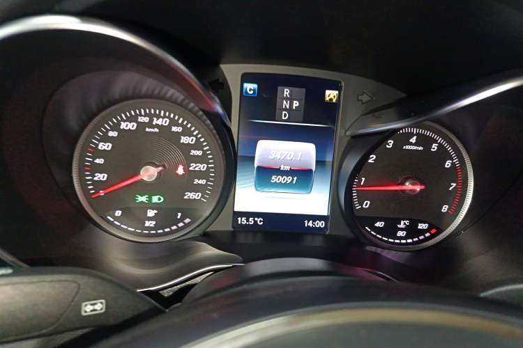 Used Mercedes-Benz GLC Coupe 2018 GLC 200 4MATIC Coupe SUV Instrument Cluster