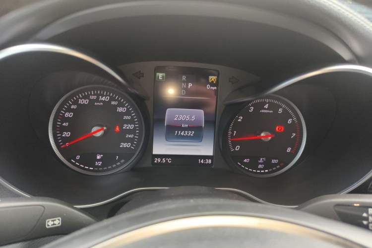 Used Mercedes-Benz GLC Coupe 2018 GLC 200 4MATIC Coupe SUV Instrument Cluster