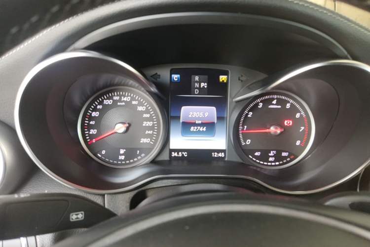 Used Mercedes-Benz GLC Coupe 2018 GLC 260 4MATIC Coupe SUV Instrument Cluster