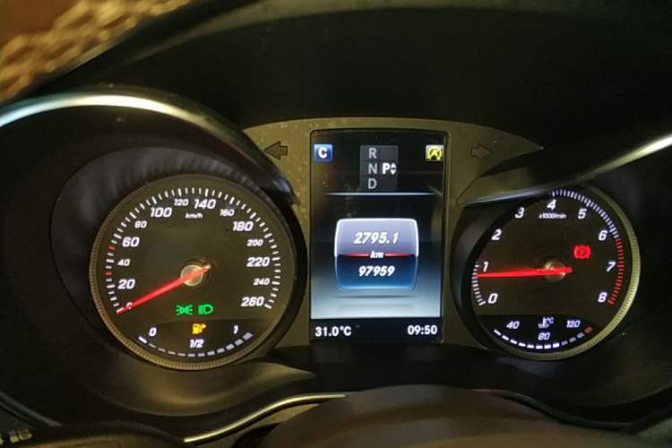 Used Mercedes-Benz GLC Coupe 2018 GLC 260 4MATIC Coupe SUV Instrument Cluster