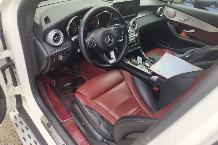Used Mercedes-Benz GLC Coupe 2018 GLC 200 4MATIC Coupe SUV Left Front Seat