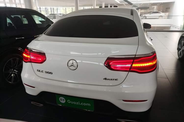 Used Mercedes-Benz GLC Coupe 2018 GLC 300 4MATIC Coupe SUV Rear