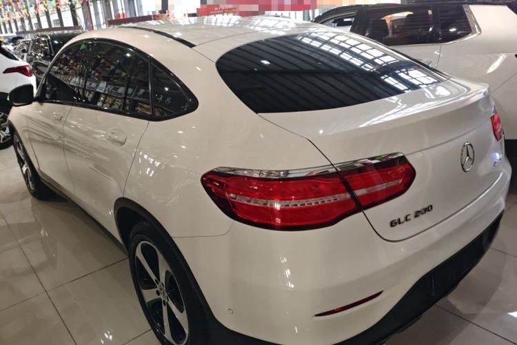 Used Mercedes-Benz GLC Coupe 2018 GLC 200 4MATIC Coupe SUV Rear Left 45 Deg