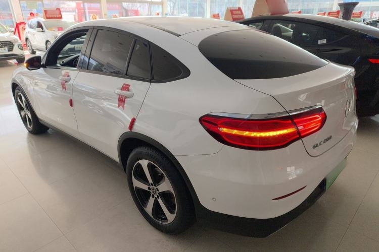 Used Mercedes-Benz GLC Coupe 2018 GLC 200 4MATIC Coupe SUV Rear Left 45 Deg