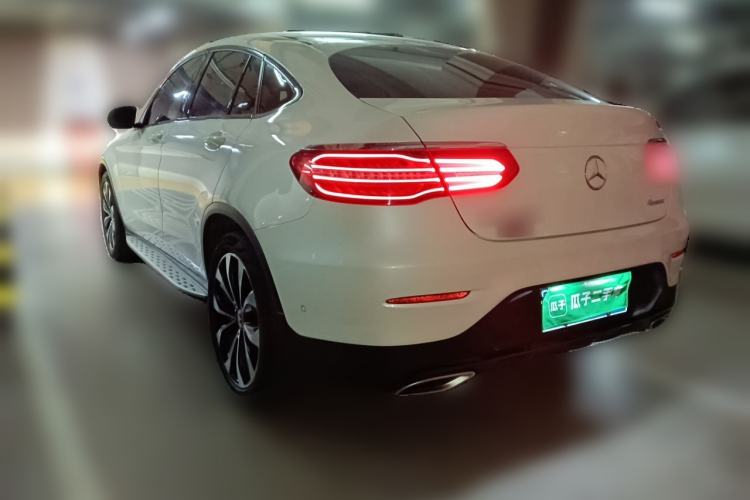 Used Mercedes-Benz GLC Coupe 2018 GLC 260 4MATIC Coupe SUV Rear Left 45 Deg
