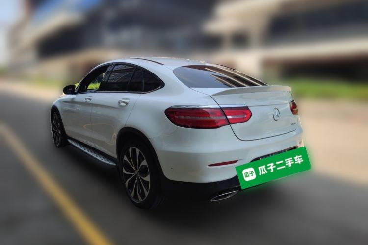 Used Mercedes-Benz GLC Coupe 2018 GLC 260 4MATIC Coupe SUV Rear Left 45 Deg