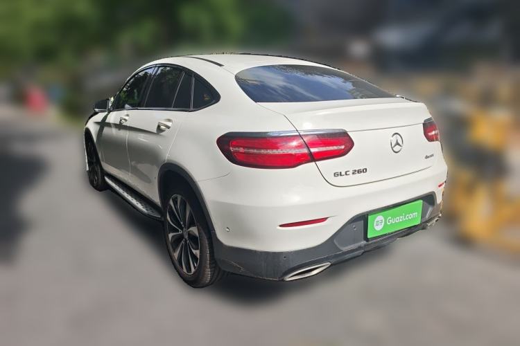 Used Mercedes-Benz GLC Coupe 2018 GLC 260 4MATIC Coupe SUV Rear Left 45 Deg