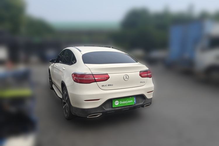 Used Mercedes-Benz GLC Coupe 2018 GLC 260 4MATIC Coupe SUV Rear Left 45 Deg