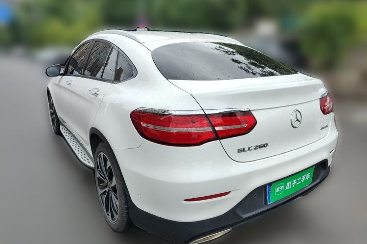 Used Mercedes-Benz GLC Coupe 2018 GLC 260 4MATIC Coupe SUV Rear Left 45 Deg