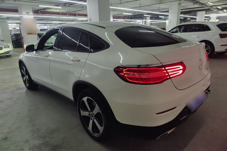 Used Mercedes-Benz GLC Coupe 2018 GLC 200 4MATIC Coupe SUV Rear Left 45 Deg