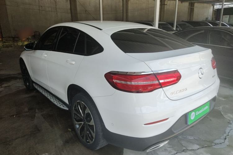 Used Mercedes-Benz GLC Coupe 2018 GLC 260 4MATIC Coupe SUV Rear Left 45 Deg