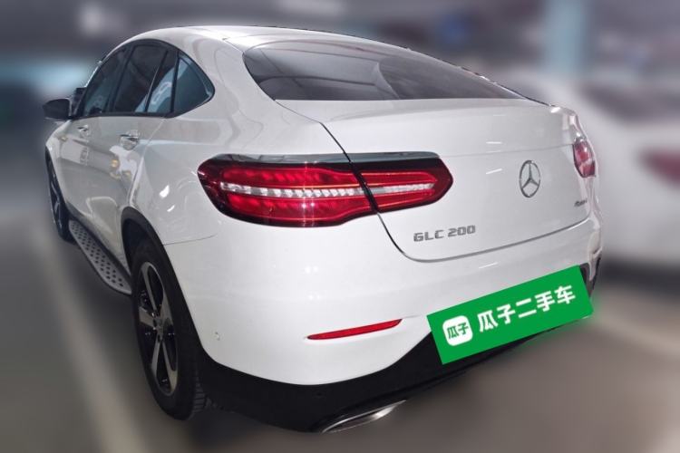 Used Mercedes-Benz GLC Coupe 2018 GLC 200 4MATIC Coupe SUV Rear Left 45 Deg