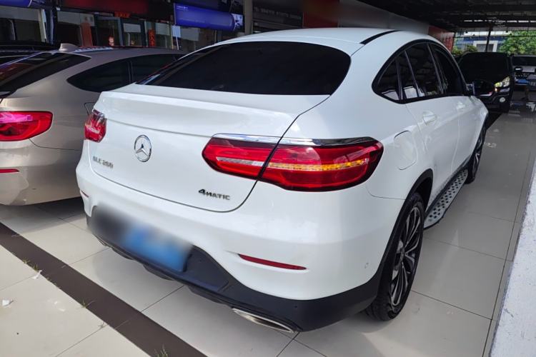Used Mercedes-Benz GLC Coupe 2018 GLC 260 4MATIC Coupe SUV Rear Right 45 Deg